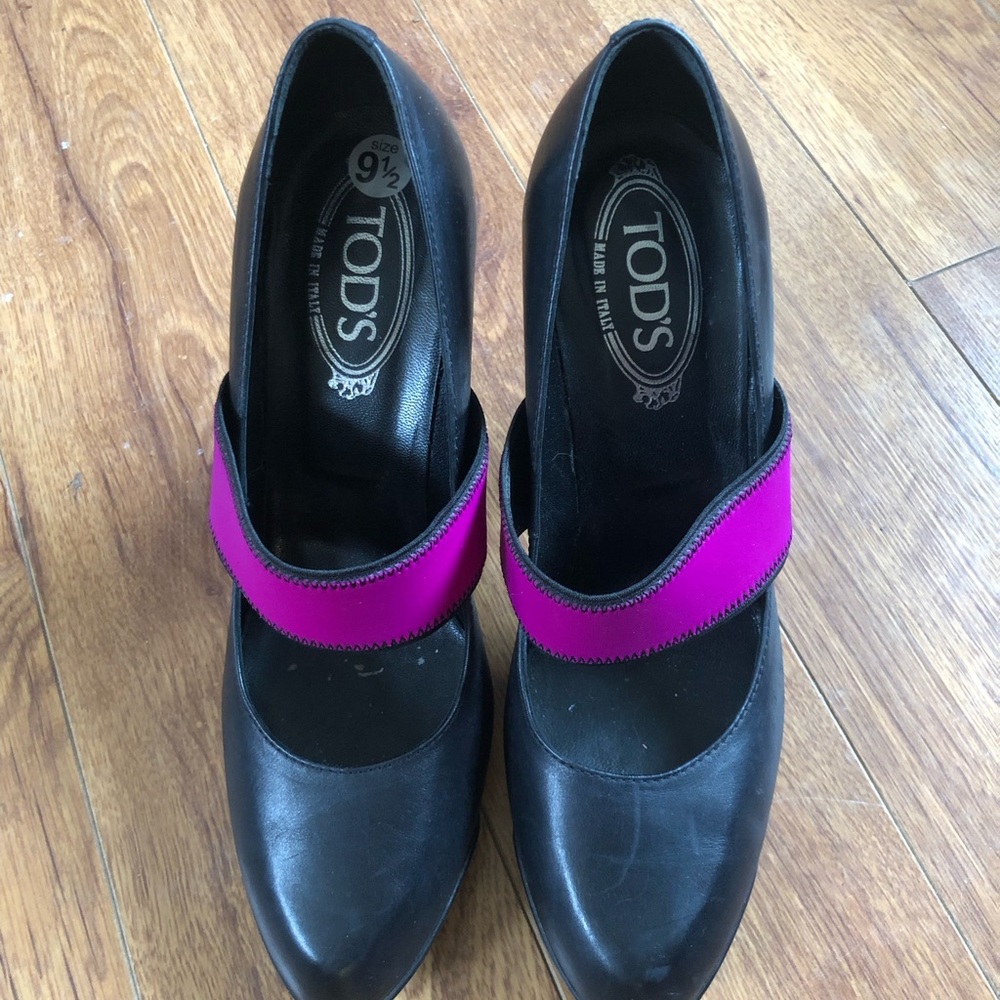 Tod’s Made in Italy Leather Heels - Picture 4 of 11